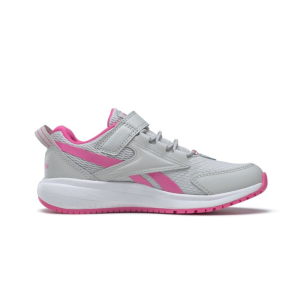 Reebok Kids Girls Road Running Supreme 3 Athletic Shoes Grey GX3996