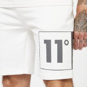 11 Degrees Men Clothing Box Graphic Sweat Short
