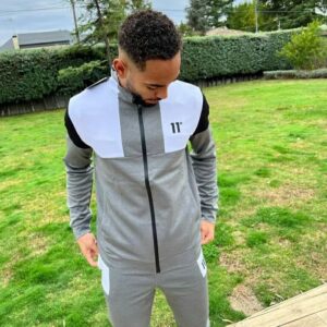 11 Degrees Men Clothing Cut And Sew Track Top