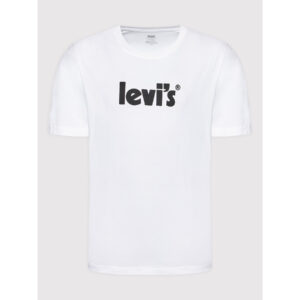 Levis Men Clothing Ss Relaxed Fit Poster Logo T-shirt