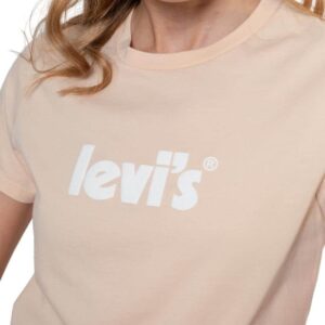 Levis Women Clothing The Perfect Seasonal Poster Logo T-shirt