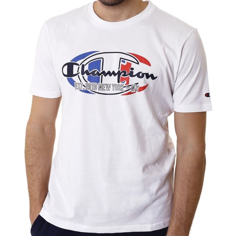 Champion Men Clothing Crewneck T-shirt