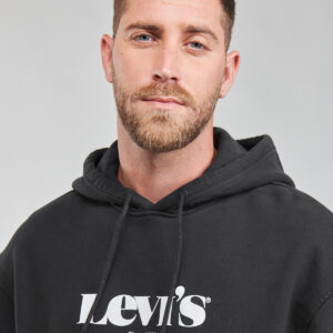Levis Men Clothing Relaxed Graphic Hoodie