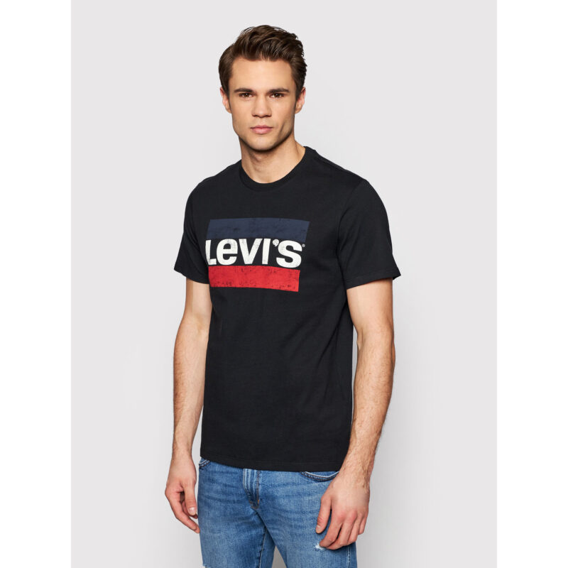 Levis Men Clothing Sportswear Logo Graphic T-shirt