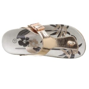 Kickers Girls Sandals Casual  Rose Gold