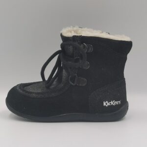 Kickers Infant Girls Shoes Casual  Black 