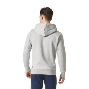 Adidas Men Clothing Essentials Linear Fleece Zip Hoodie
