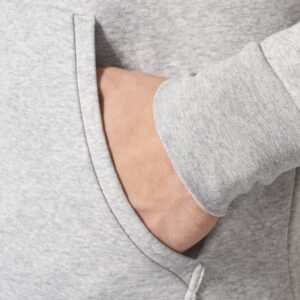 Adidas Men Clothing Essentials Linear Fleece Zip Hoodie