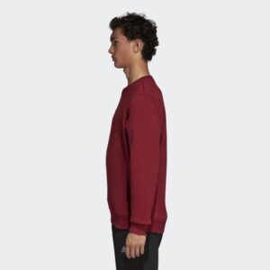 Adidas Men Clothing Essentials Allcap Crew Sweatshirt