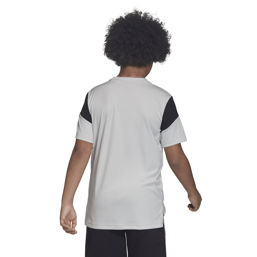Adidas Kids Boys Clothing Training Predator Tee Grey DV1336 - Image 4