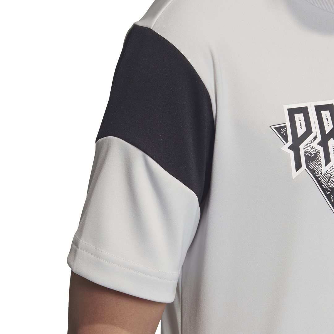Adidas Kids Boys Clothing Training Predator Tee Grey DV1336 - Image 10