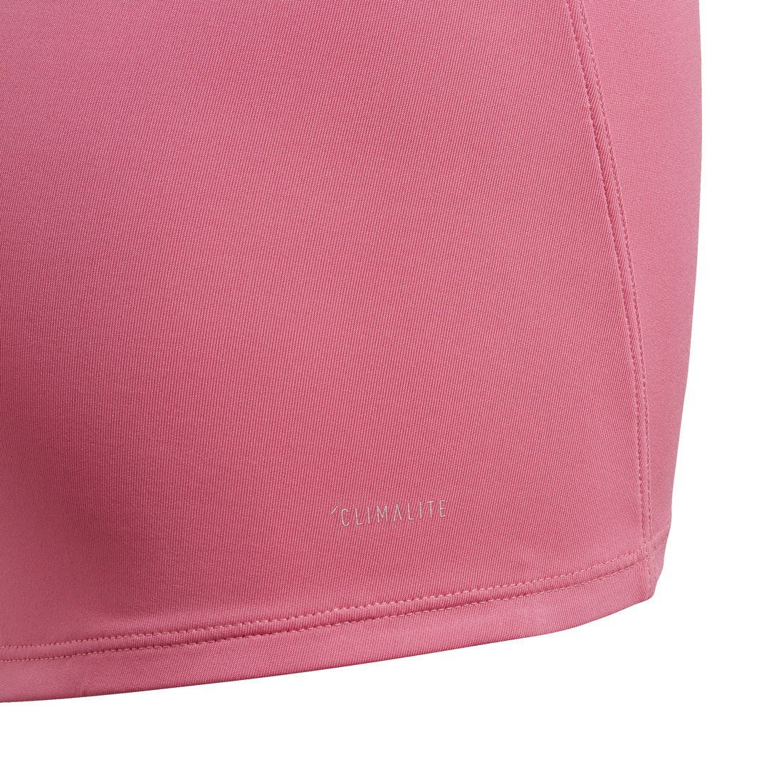 Adidas Kids Girls Training Logo Tank Top Pink DV2754 - Image 3