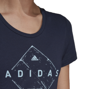 Adidas Women Clothing Emblem Tee