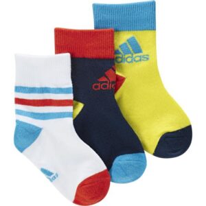 Adidas Kids Boys Accessories Lk Ankle 3 Pair Socks  (multi 35-38)