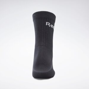 Reebok Unisex Active Core Crew 3 Pairs Socks