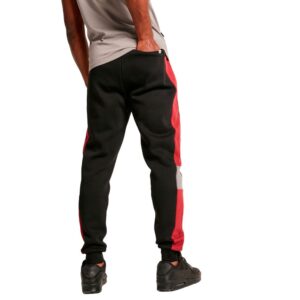 11 Degrees Men Clothing Cut And Sew Panelled Regular Fit Joggers Pant