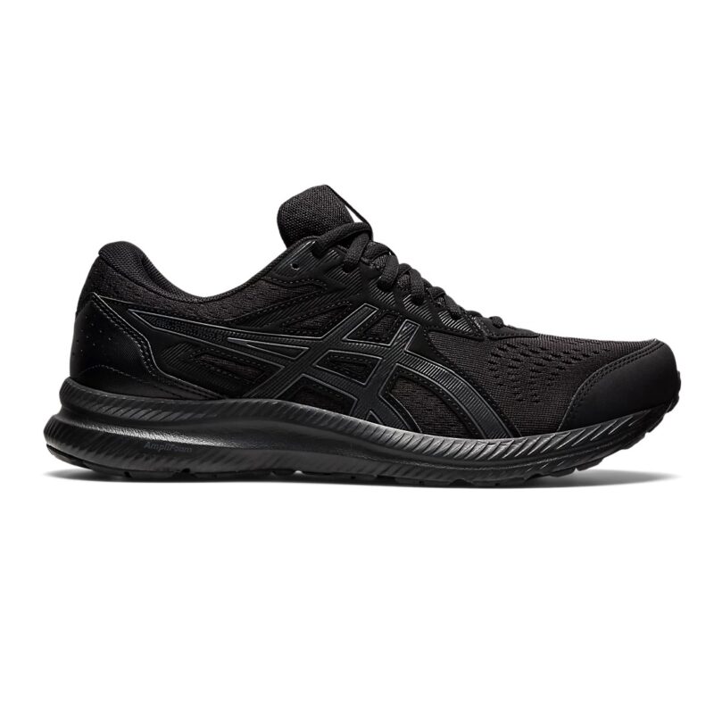 Asics Gel Contend 8 Men's Athletic Road Running Shoes Black 1011B492-001
