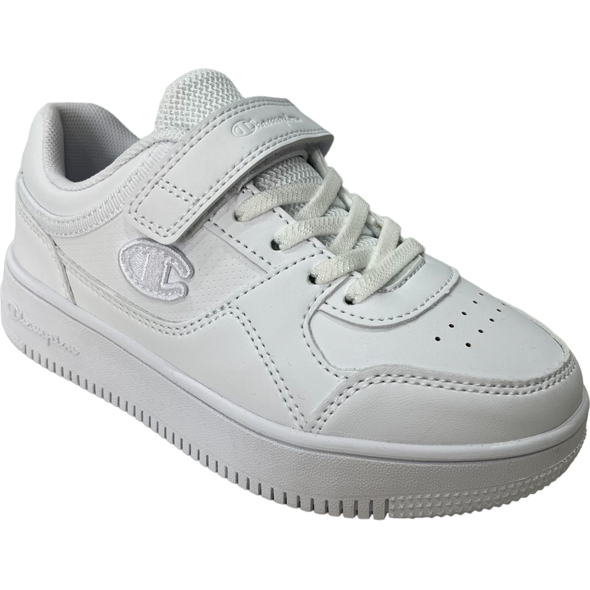 Champion Boys Low Cut Rebound Low B Ps Shoes White S32406-ww001 - Image 2