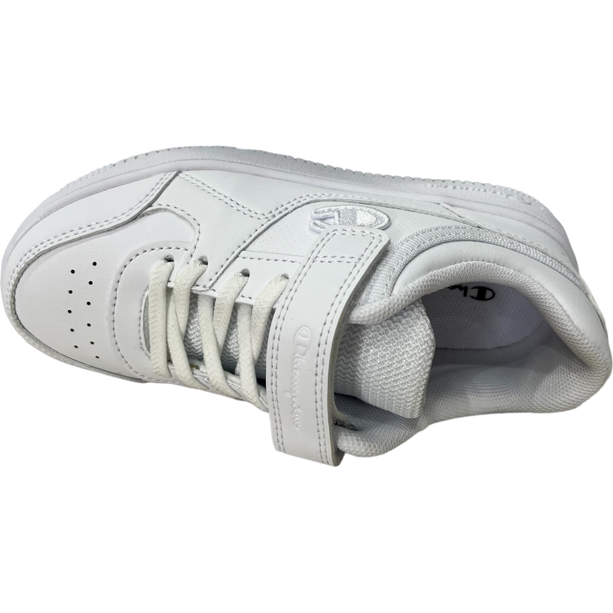 Champion Boys Low Cut Rebound Low B Ps Shoes White S32406-ww001 - Image 3