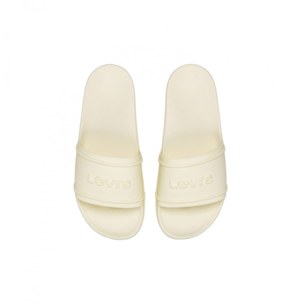 Levis Women's June 3d Slides Off White 235233-939-100 - Image 2