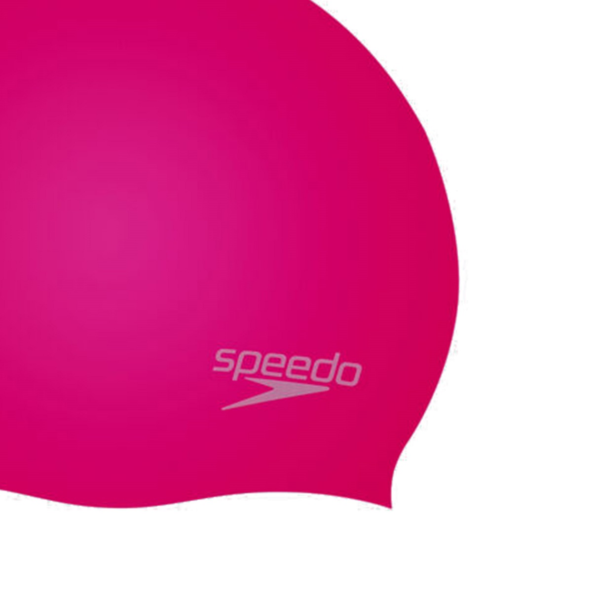 Speedo Junior Plain Moulded Silicone Cap 70990-F290 - Image 3