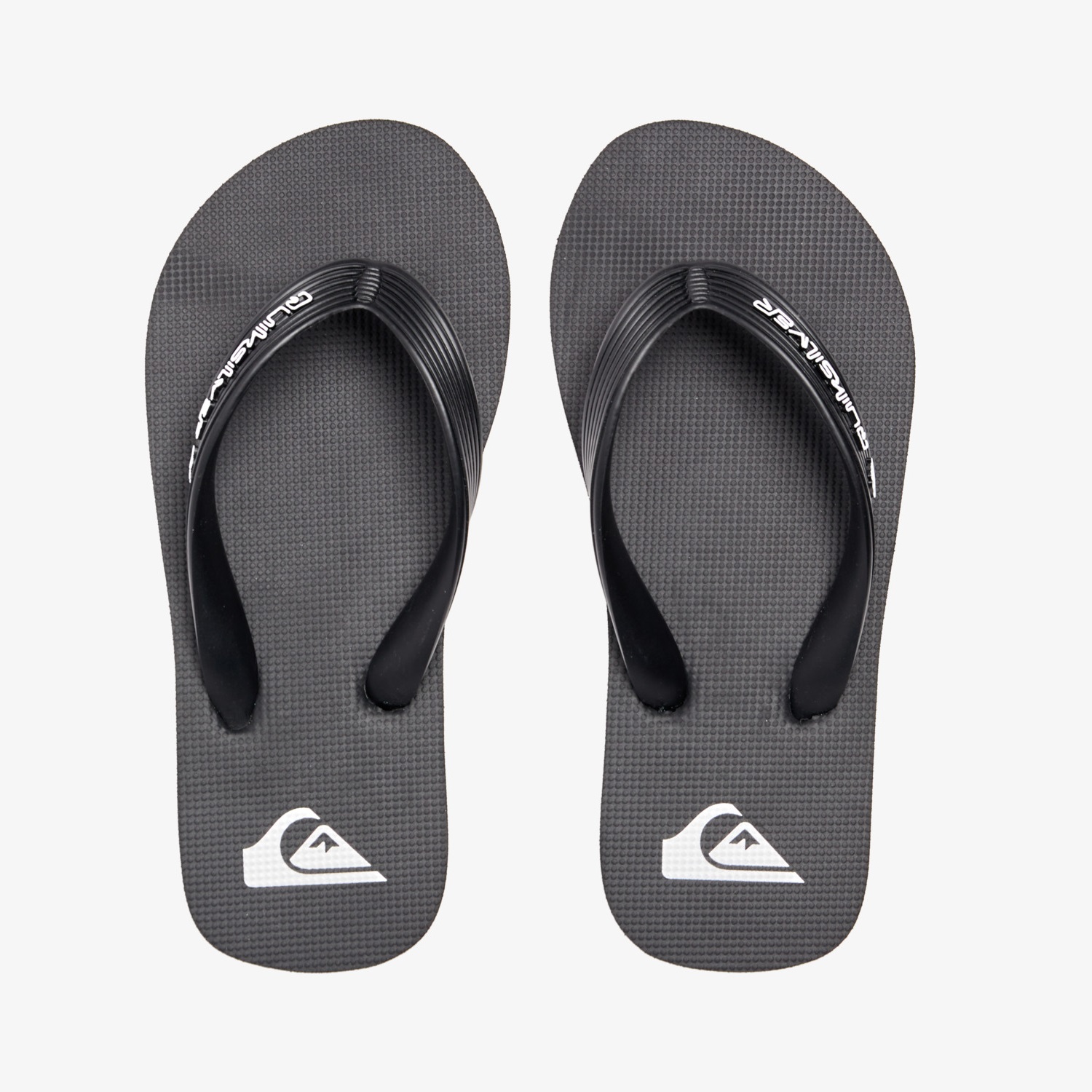 Quiksilver Kids Boys Molokai Core Youth Flip Flops Black AQBL100586-KVJ1