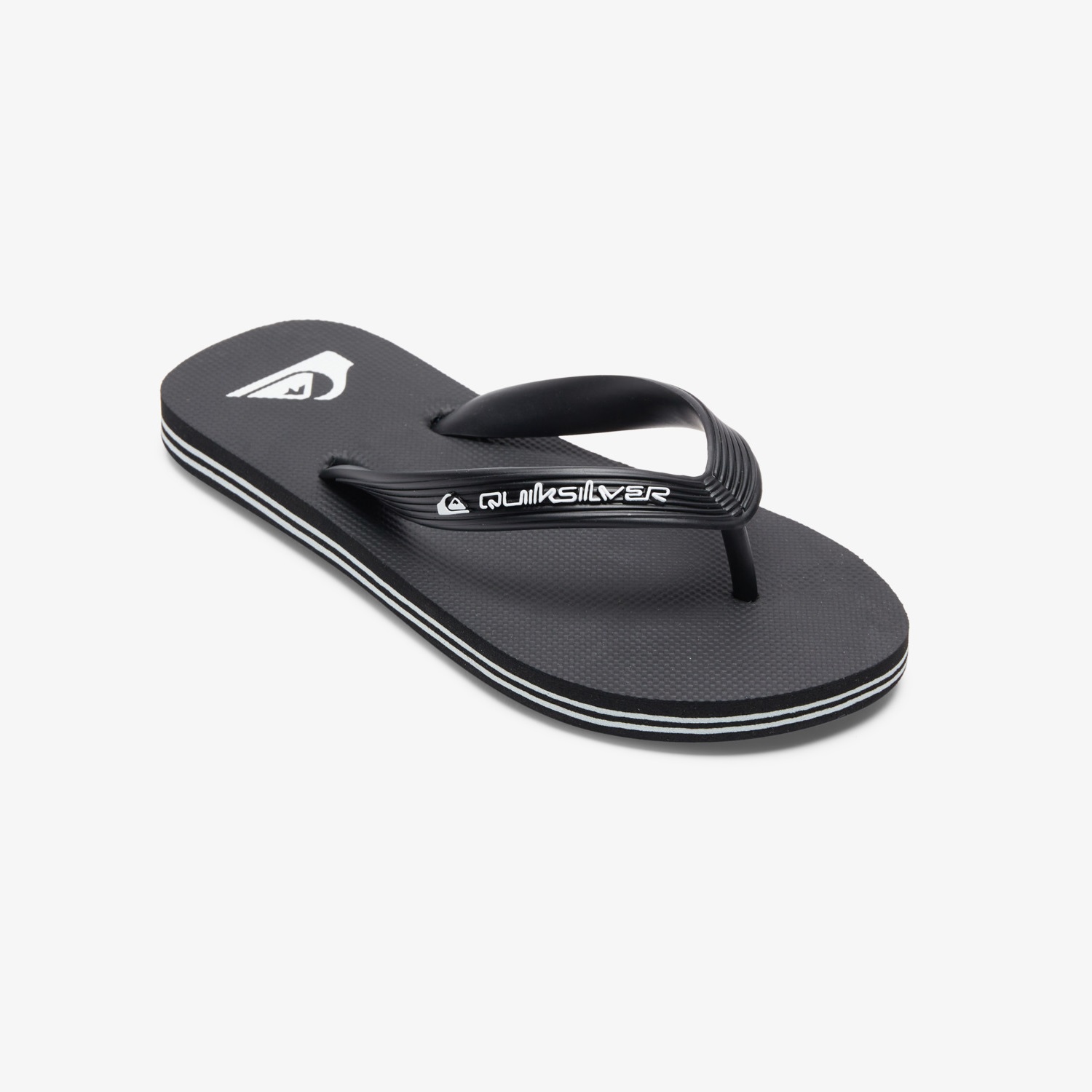 Quiksilver Kids Boys Molokai Core Youth Flip Flops Black AQBL100586-KVJ1 - Image 2