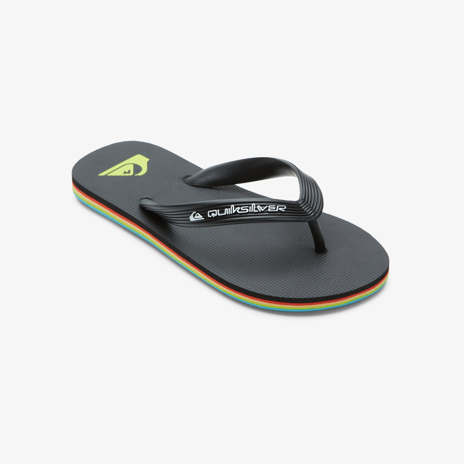 Quiksilver Kids Boys Molokai Core Youth Flip Flops Black AQBL100586-KVJ2 - Image 2