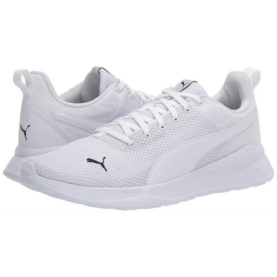Puma Anzarun Lite Men Running Low Trainers Shoes White 371128-03 - Image 6