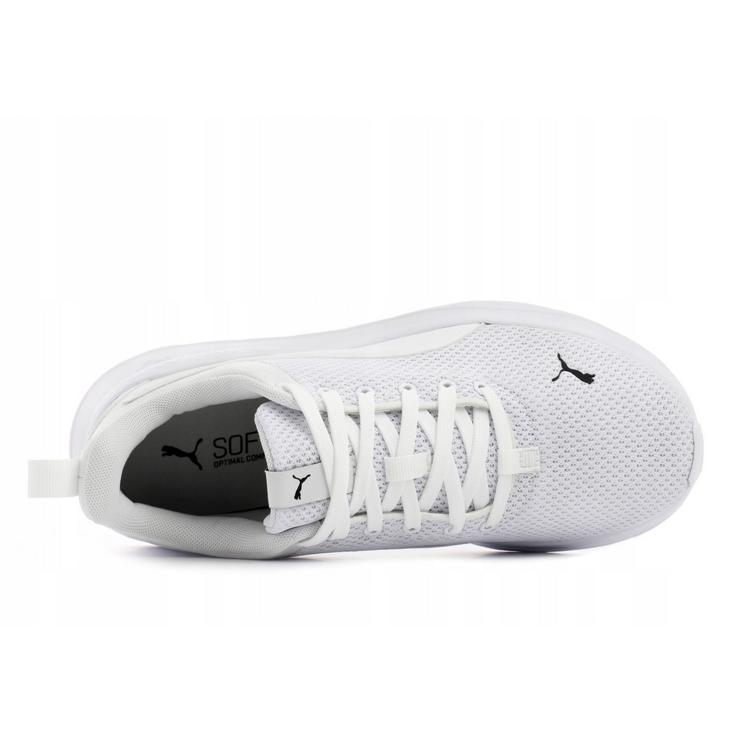 Puma Anzarun Lite Men Running Low Trainers Shoes White 371128-03 - Image 7