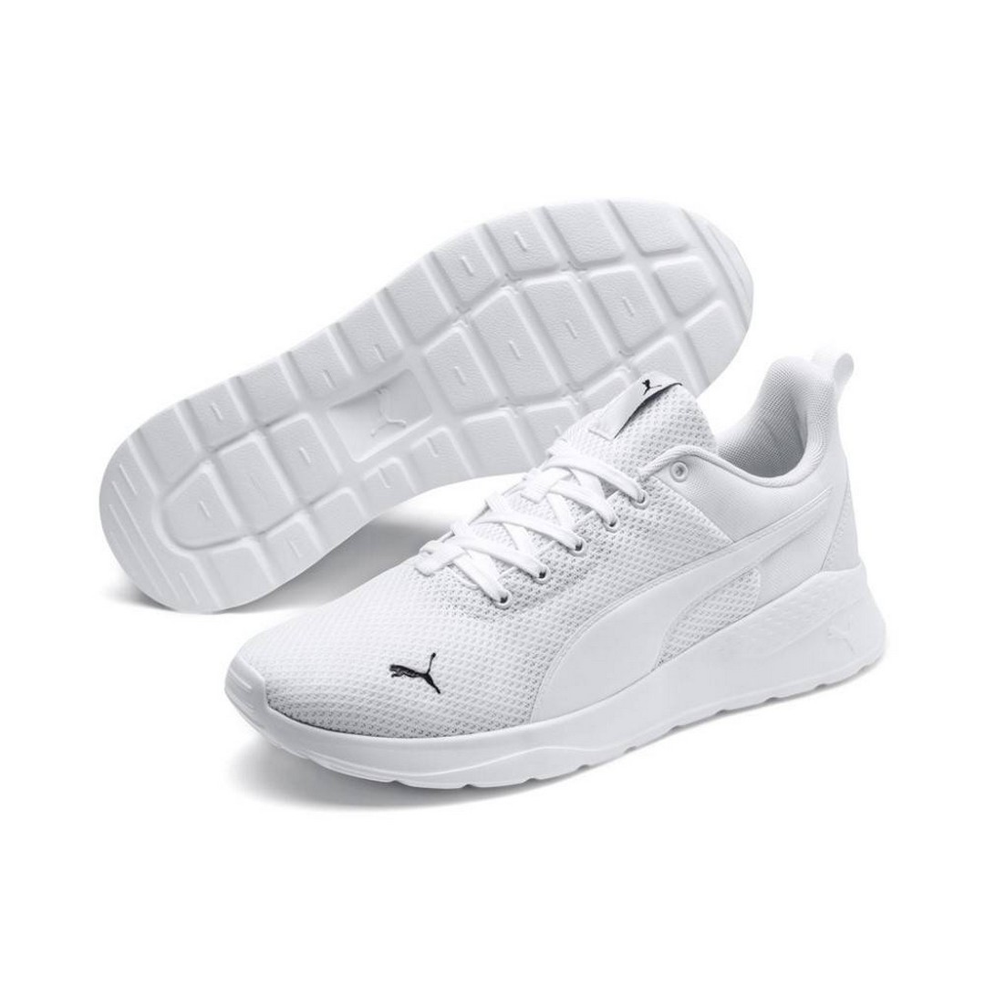 Puma Anzarun Lite Men Running Low Trainers Shoes White 371128-03 - Image 8
