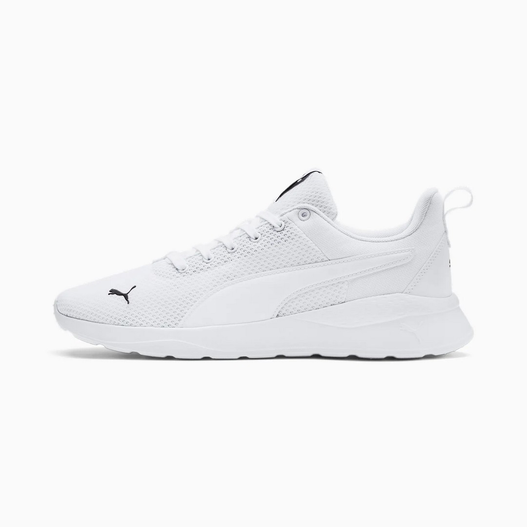 Puma Anzarun Lite Men Running Low Trainers Shoes White 371128-03 - Image 2