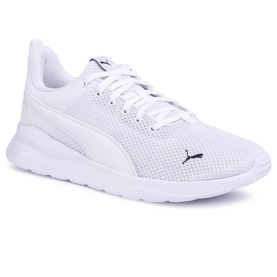 Puma Anzarun Lite Men Running Low Trainers Shoes White 371128-03 - Image 5