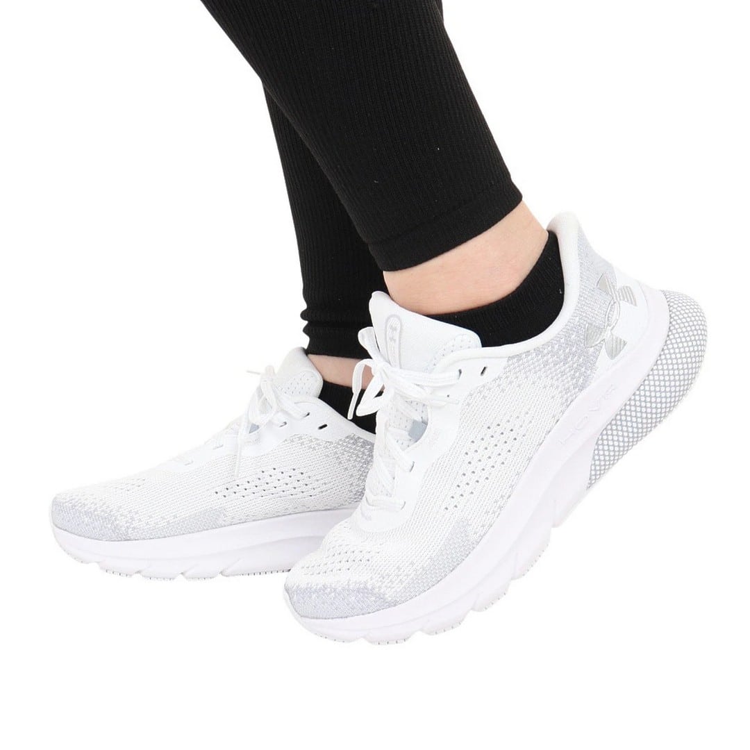 Under Armour Hovr Turbulence 2 Women Running Shoes White 3026525-101 - Image 5