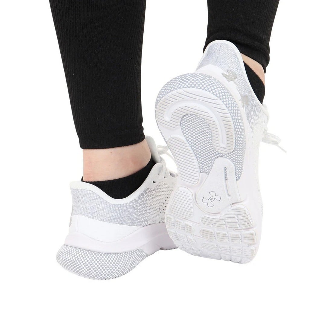 Under Armour Hovr Turbulence 2 Women Running Shoes White 3026525-101 - Image 7