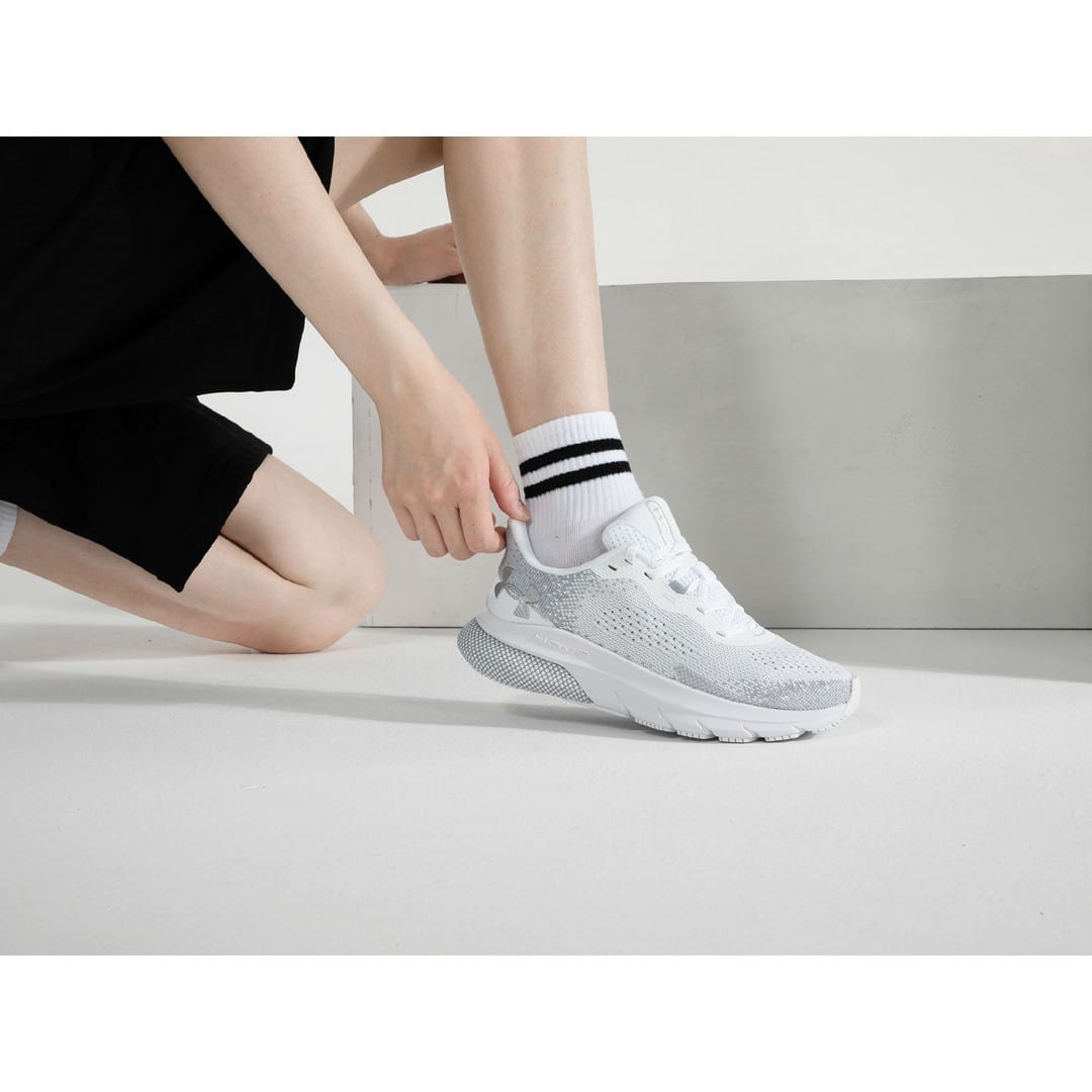 Under Armour Hovr Turbulence 2 Women Running Shoes White 3026525-101 - Image 8