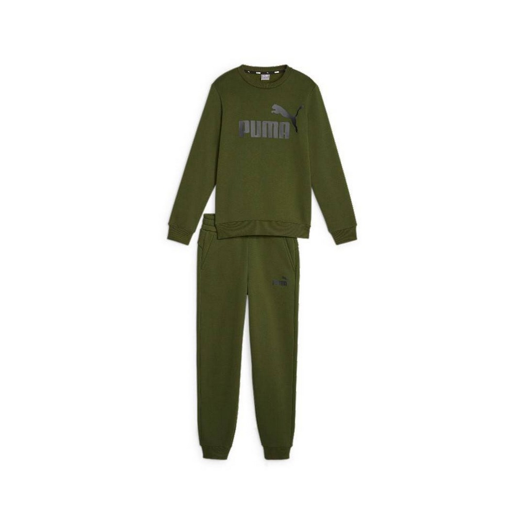 Puma khaki hot sale tracksuit