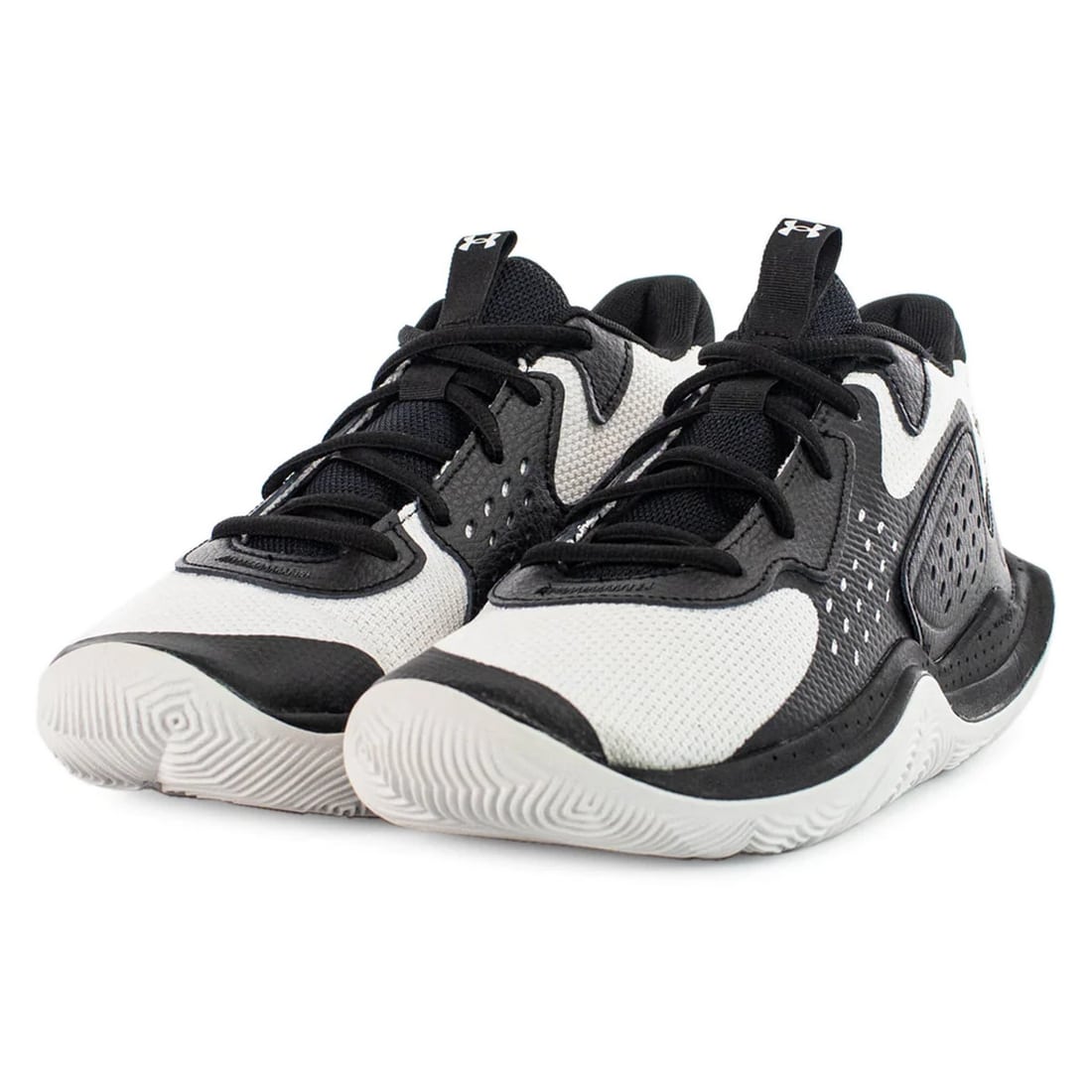 Under Armour JET \'23 Men\'s Size 8.5 Basketball White/Black Shoes 3026634-006 NEW Under Armour Jet  main image 2