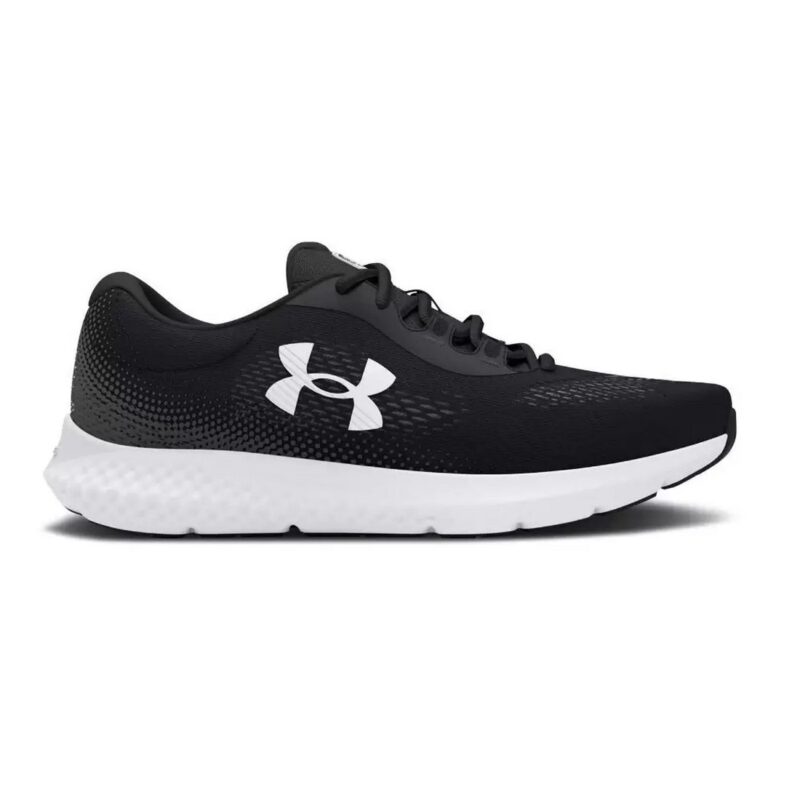 Under Armour Charged Rogue 4 Men Running Shoes Black 3026998-001