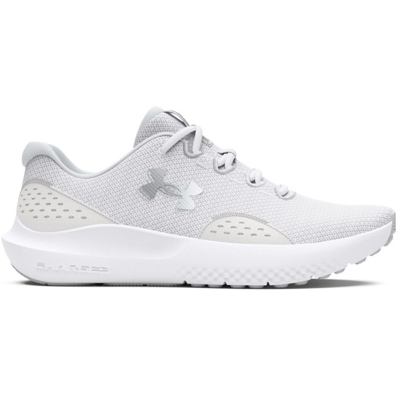 Under Armour Charged Surge 4 Women Running Shoes White 3027007-100