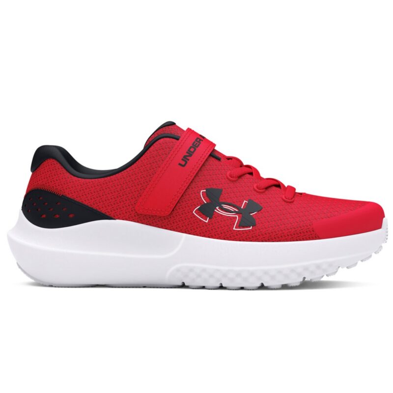 Under Armour Little Kids Boys Bps Surge 4 Ac Running Shoes Red 3027104-600