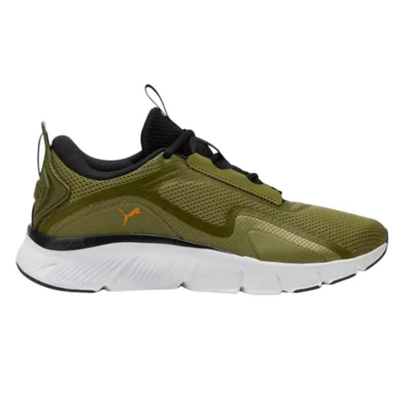 Puma Flexfocus Lite Athletic Fashion Running Men Shoes Olive Green 379535-05