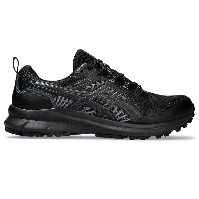 Asics Trail Scout 3 Men's Athletic Trial Off Road Running Shoes Black 1011B700-002