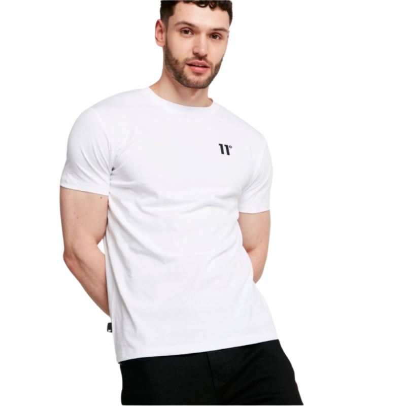 11 Degrees Core Muscle Fit Men T-shirt White 11D3186-002