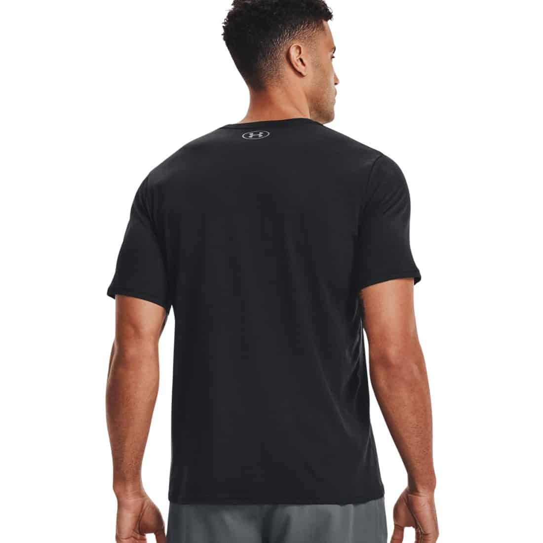 Under Armour M Sportstyle Lc Ss Men T-shirt Black 1326799-001 - Image 2
