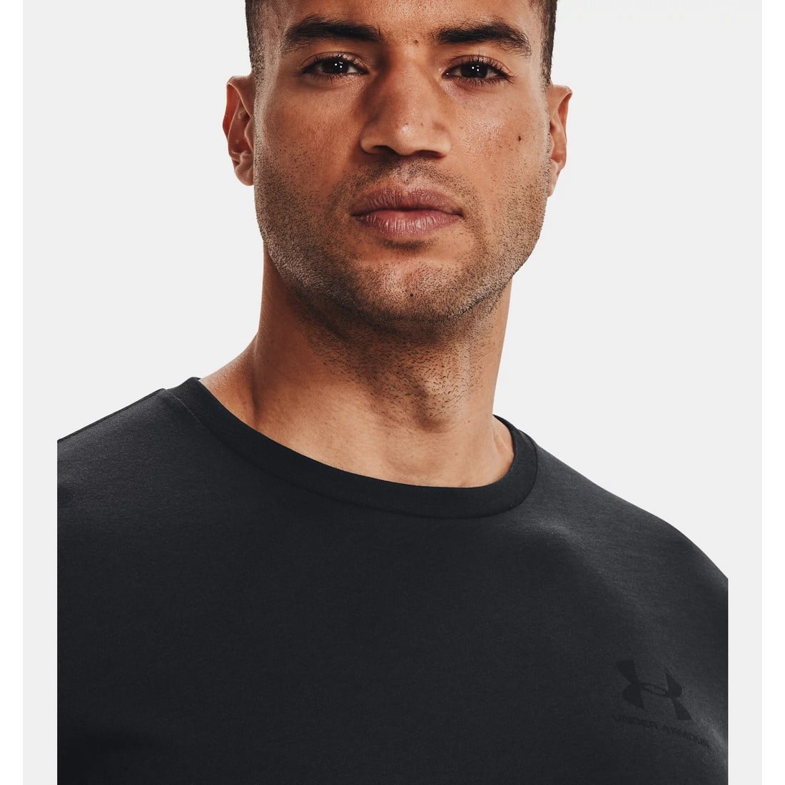Under Armour M Sportstyle Lc Ss Men T-shirt Black 1326799-001 - Image 4