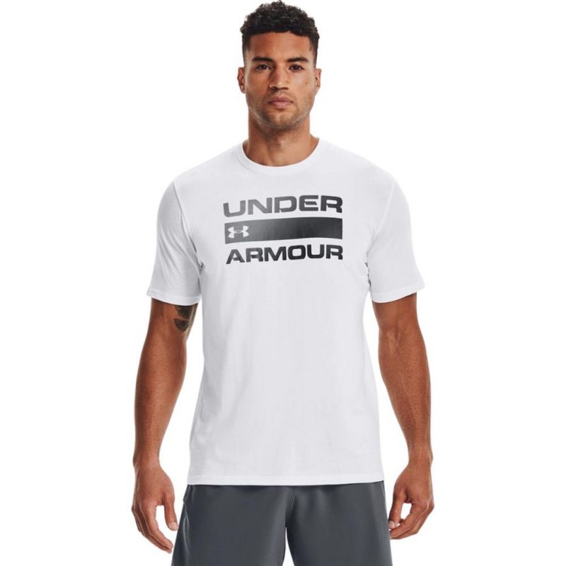 Under Armour Team Issue Wordmark Short Sleeve Men's T-Shirt White 1329582-100