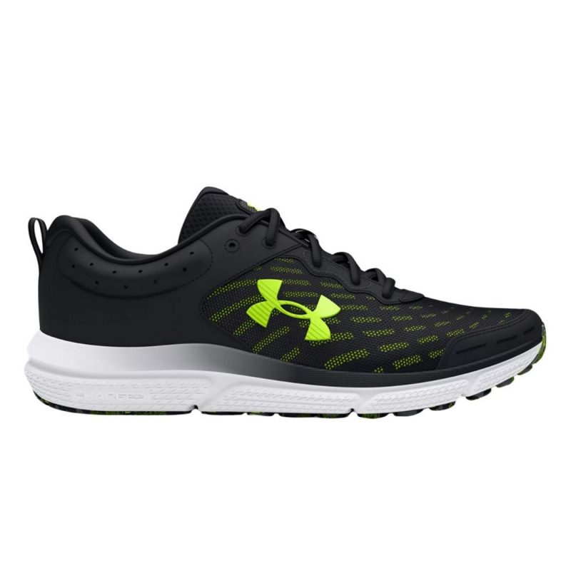 Under Armour Charged Assert 10 Men Running Shoes Black 3026175-007