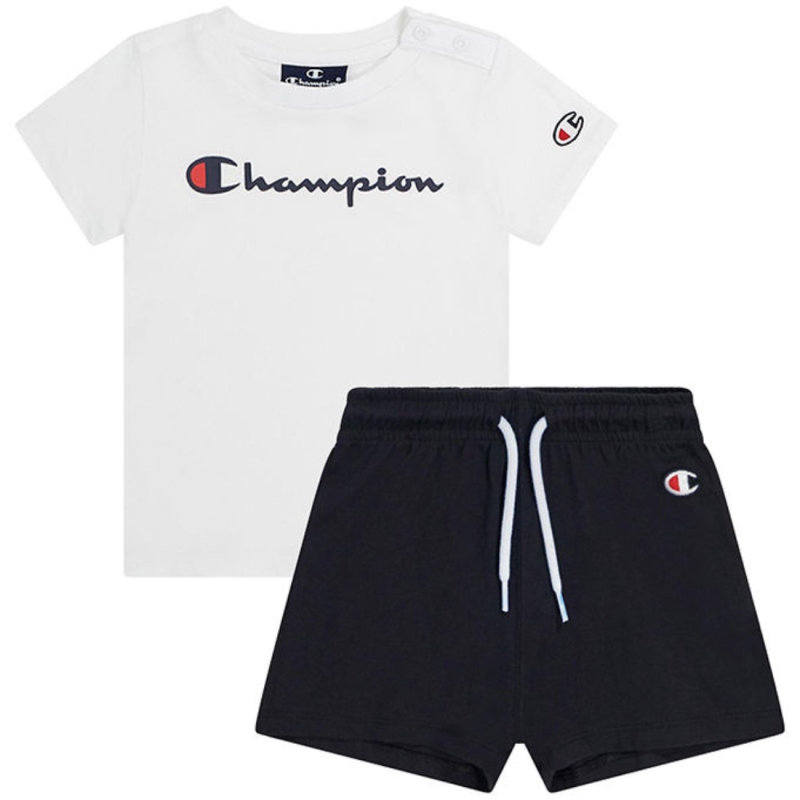 Champion Toddler Kids Boys Athletic Set White 306782-WW001