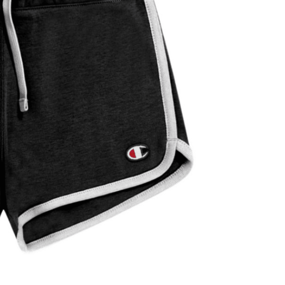 Champion Kids Girls Athletic Shorts Black 404963-KK001 - Image 3
